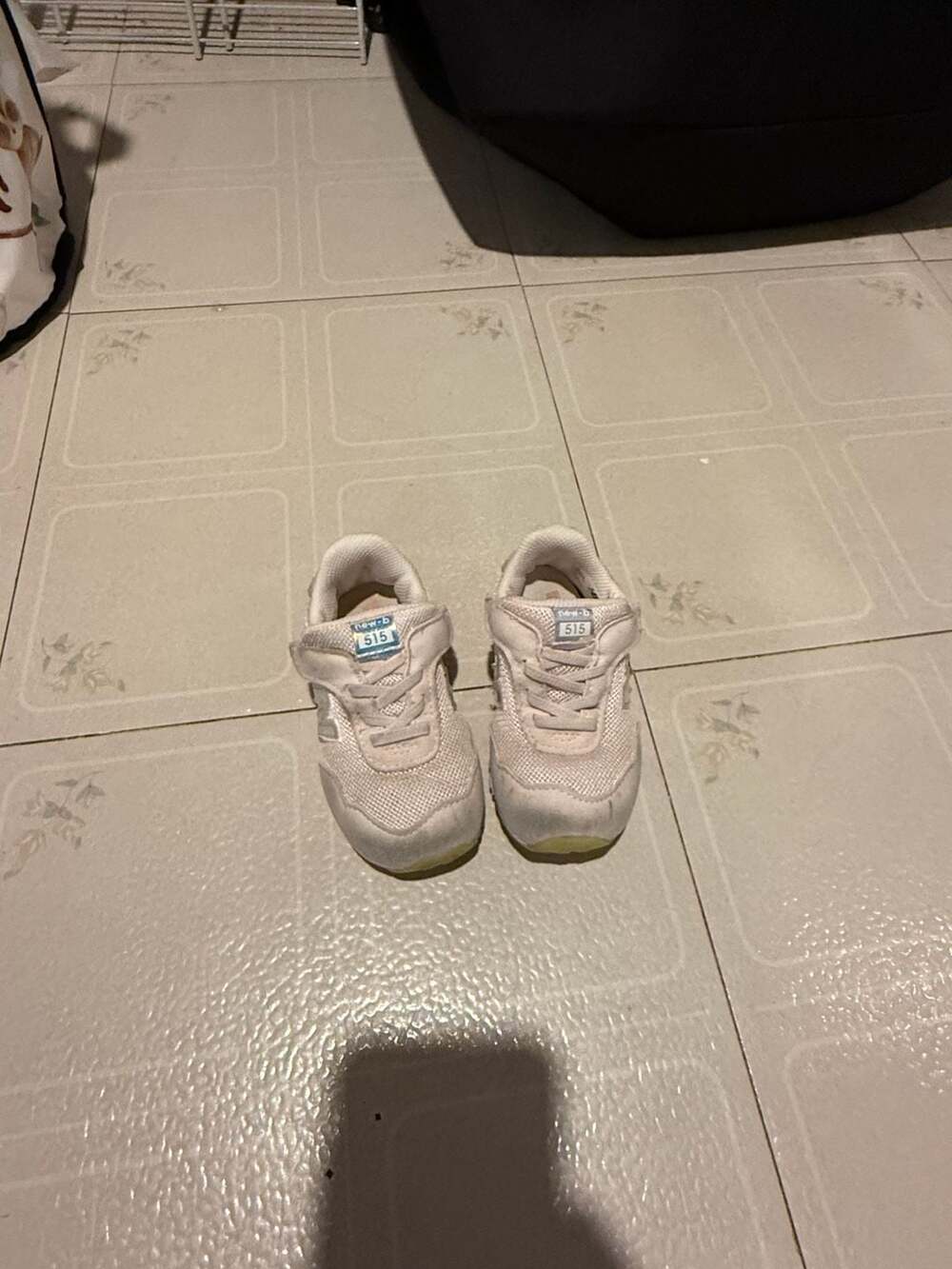 New Balance 515 Size 5 Pink Infant Velcro Sneakers